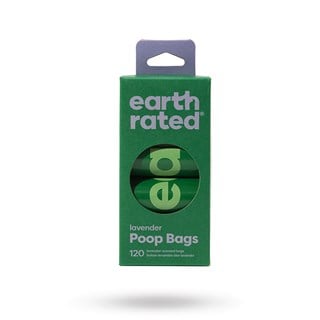 Earth Rated Bajspåsar Refill 8-pack - Lavendel