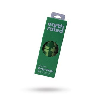 Earth Rated Bajspåsar Single 300 St - Lavendel