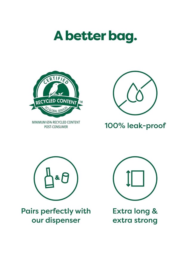 Earth Rated Bajspåsar Refill 8-pack - Lavendel