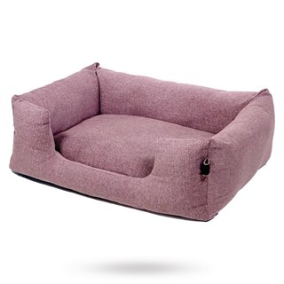 Fantail Snooze Ortopedisk Hundbädd - Iconic Pink