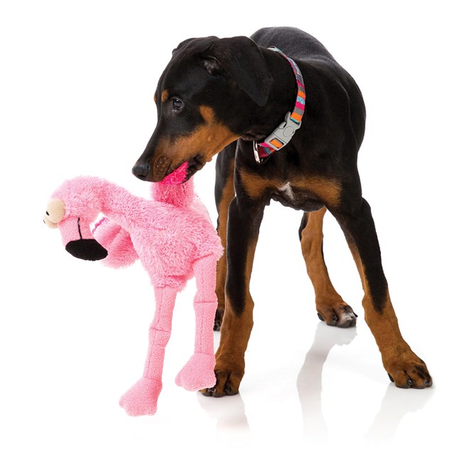 Mjuk Hundleksak - Flo The Flamingo