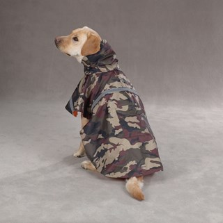 Camo Rain Jacket - Grön - Xs