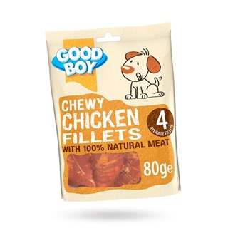 Chewy Chicken Fillets 80g