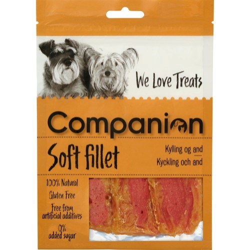 Companion Soft Fillet Kyckling & Anka 80g