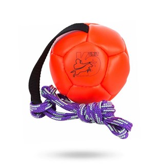 K9 Show Training Ball - Fotboll Med Rep 100 Mm - Orange