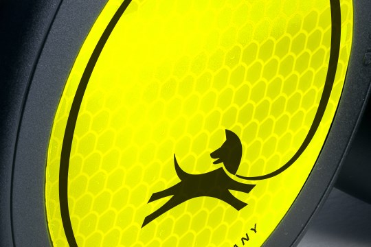 Flexi New Neon Koppel Med Snöre 3 m - Gul