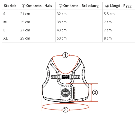 Classy Harness B - Dark Grey