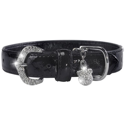 I Love Paw Halsband Svart