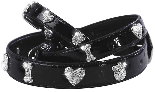 I Love Paw Halsband Svart