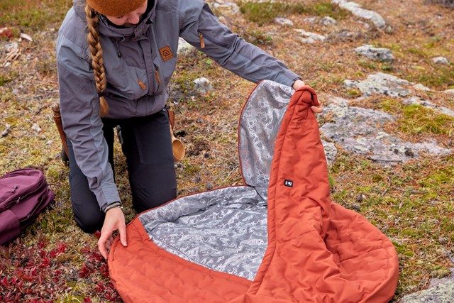 Hurtta Sleepover Sovsäck Cinnamon