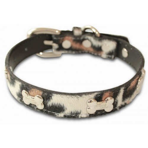 Luxury Jungle Bone Halsband Leopard XL