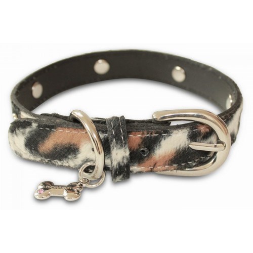 Luxury Jungle Bone Halsband Leopard XL
