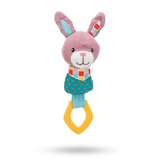 Junior Kanin Med Ring 23 Cm