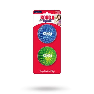 Kong Squeezz Geodz Ball - Large - 2-pack