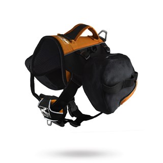 Kurgo Baxter Backpack Klövjeväska - Svart/orange