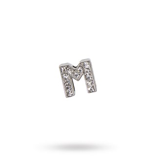 Rhinestone Crystal Letters M