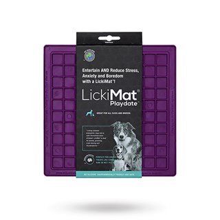 Lickimat Playdate Lila 20x20 Cm