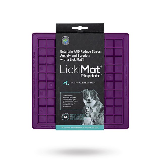Lickimat Playdate Lila 20x20 cm
