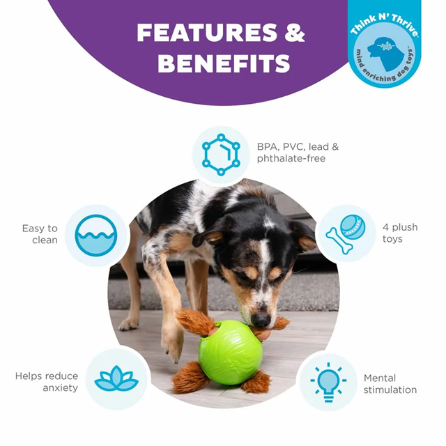 Nina Ottosson Snuffle N Treat Ball Aktiveringsleksak - Small