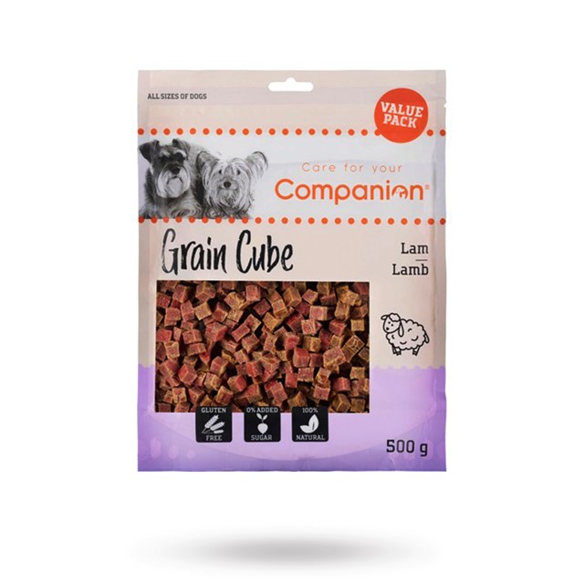 Companion Lamb Grain Cube 500g