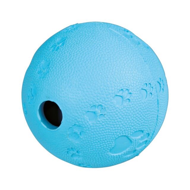 Snacksboll i gummi med labyrint 7 cm