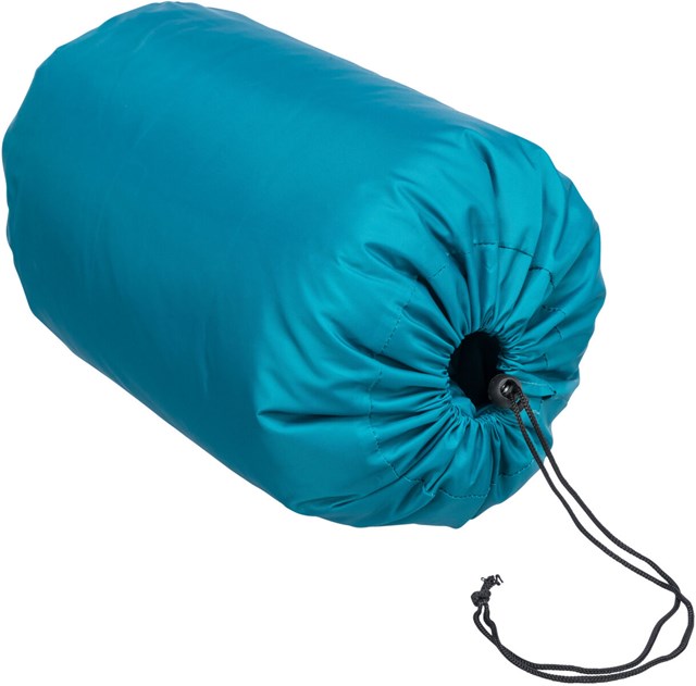 Sovsäck för hund 70 × 95 cm - Petrol/grå
