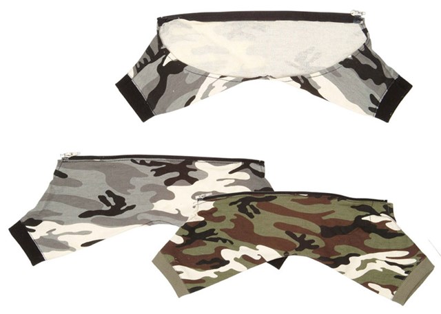 Military Pants for 4 Legs Grå