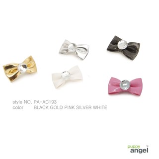 Metalic Bow Hair Clip