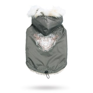 The Precious Padded Vest - Grey - 2xl