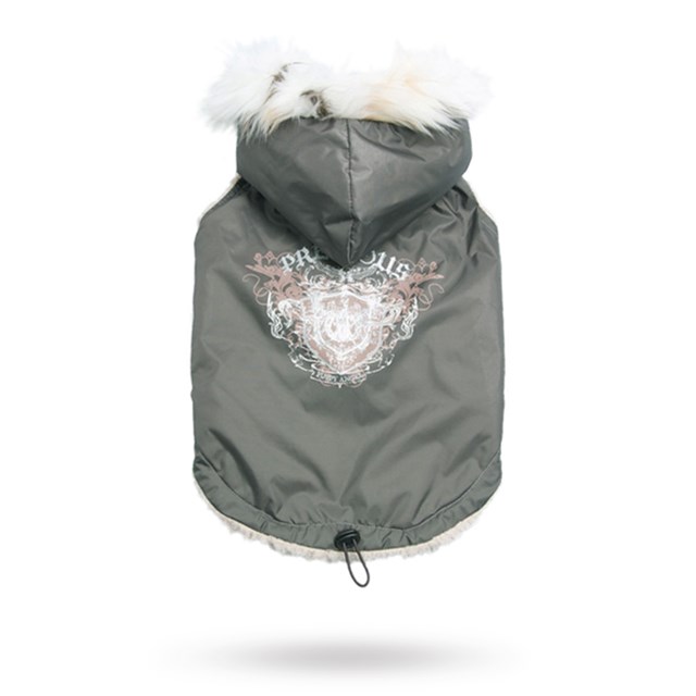 The PRECIOUS Padded Vest - Grey - 2XL