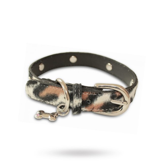 Luxury Jungle Bone Halsband Leopard XL