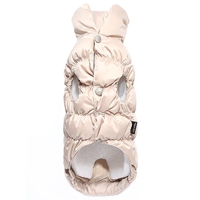 Luxury FDJ Padded Vest - Beige