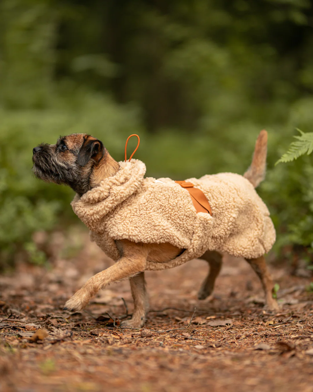 PAIKKA Sherpa shirt Taupe