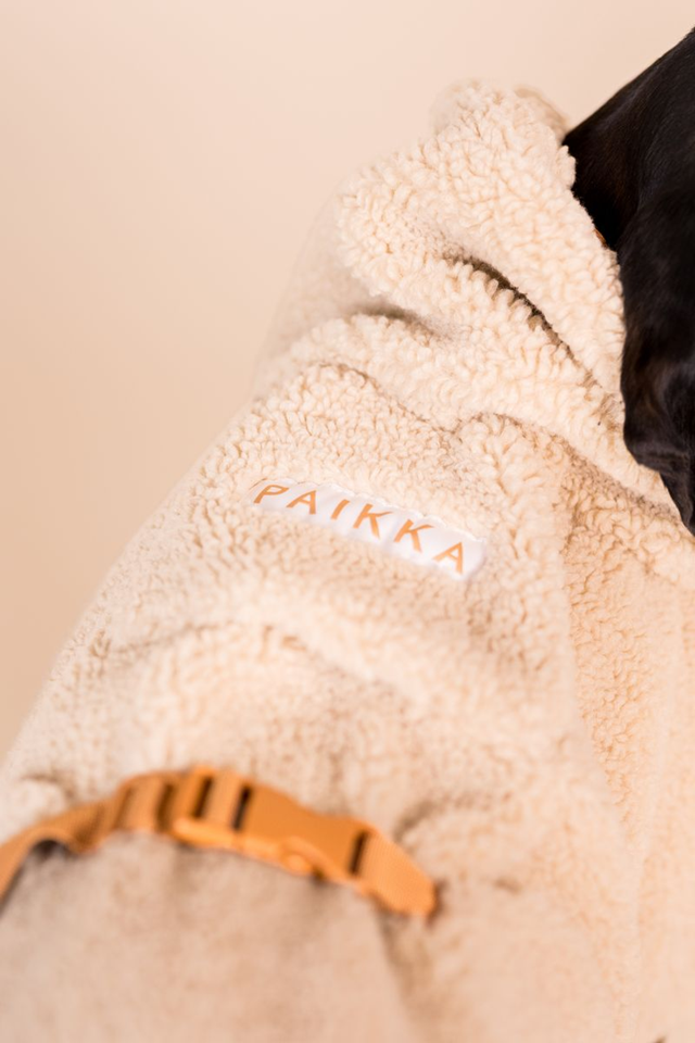 PAIKKA Sherpa shirt Taupe