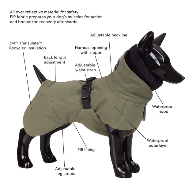 Paikka Visibility Winter Jacket - Grön