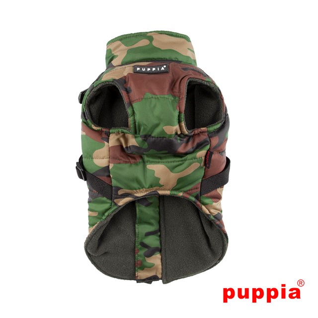 Mountaineer II Camo - Fodrat Hundtäcke med Integrerad Sele