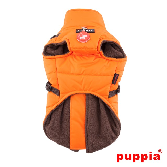 Mountaineer II Orange - Fodrat Hundtäcke med Integrerad Sele