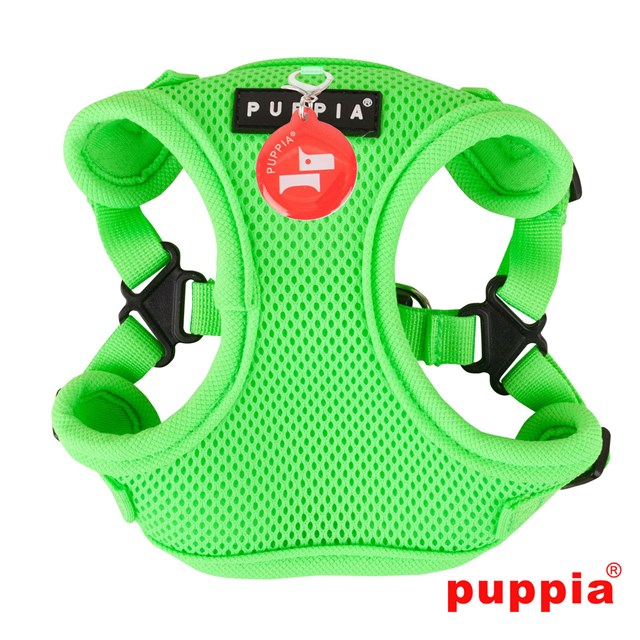 NEON SOFT - Grön Step-in Hundsele LARGE