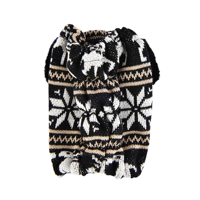 PRANCER SNOOD - Svart