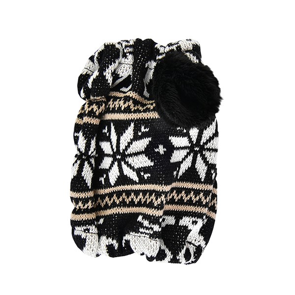 PRANCER SNOOD - Svart