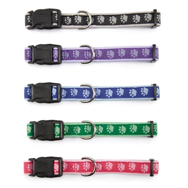 GG Pawprint Halsband - Viol - XL