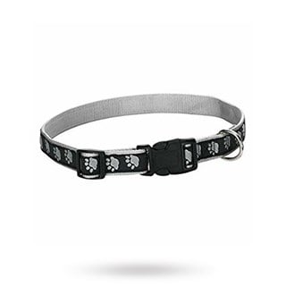 Pawprint Halsband - Svart