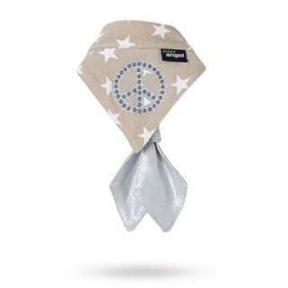 Peace Star Scarf Beige