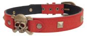 Pirate Hundhalsband Röd