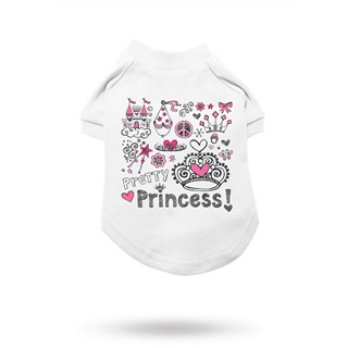 Pretty Princess T-shirt Vit