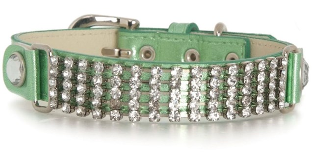 Colourful Diamond Collar Svart - Large