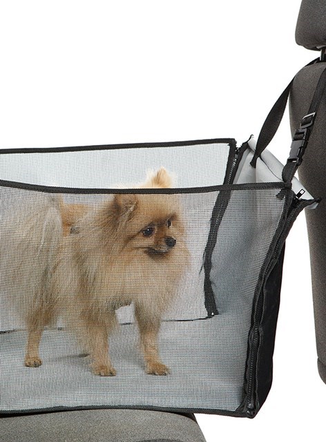 Bilbaksäte för hunden