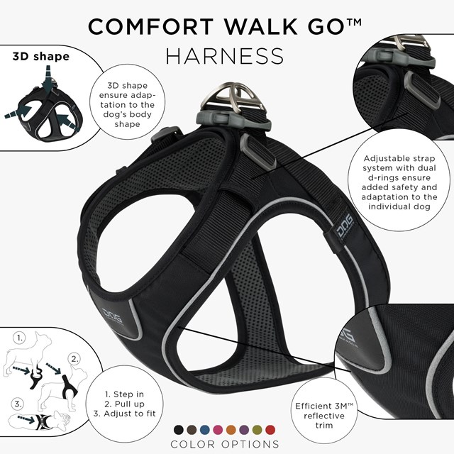 COMFORT WALK GO Sele - Svart