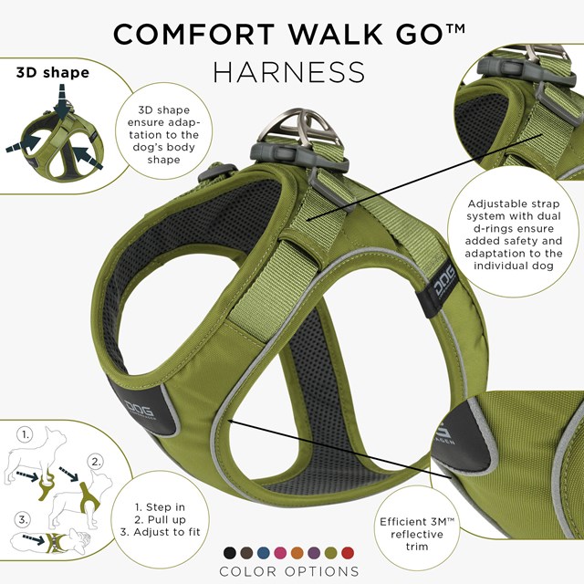 COMFORT WALK GO Sele - Hunting Green