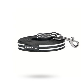 Night Safety Long Lead - Svart Reflexkoppel 3 M